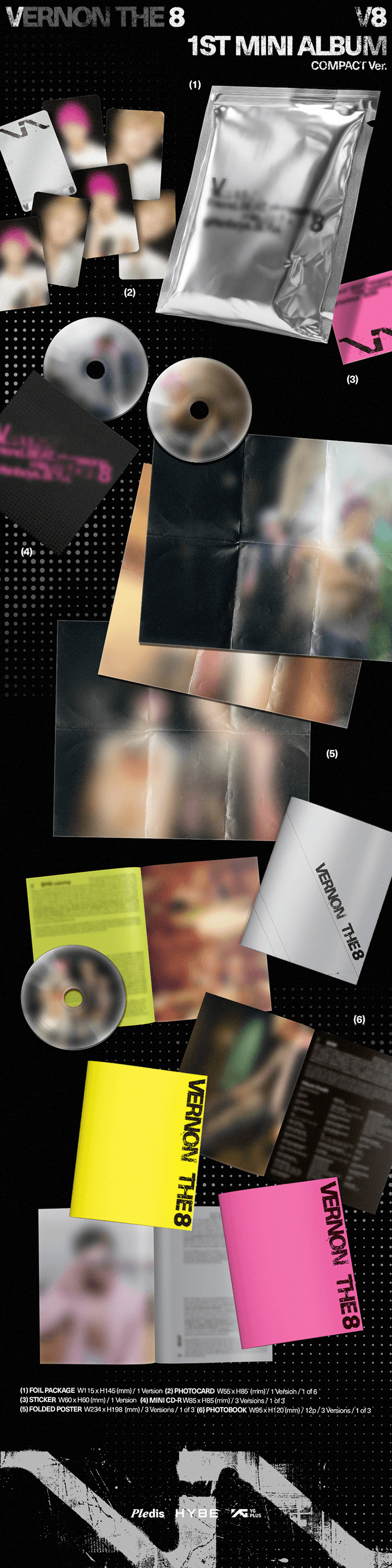 V8 1ST Mini Album - Compact Version