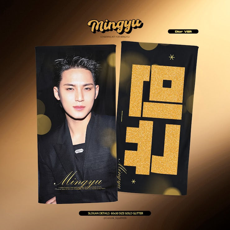 SEVENTEEN 2025 JAPAN FANMEETING 'HOLIDAY' - Cheering Kit for Mingyu by @Coisini_Gyu0406