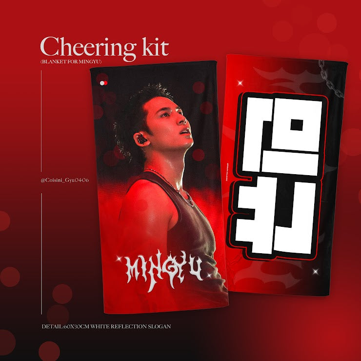 SEVENTEEN 2025 JAPAN FANMEETING 'HOLIDAY' - Cheering Kit for Mingyu by @Coisini_Gyu0406