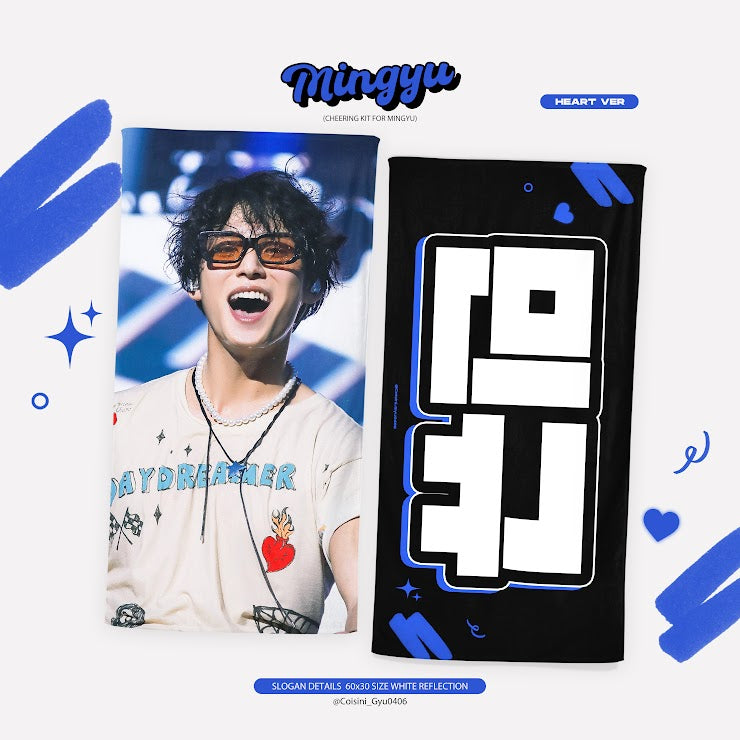 SEVENTEEN 2025 JAPAN FANMEETING 'HOLIDAY' - Cheering Kit for Mingyu by @Coisini_Gyu0406