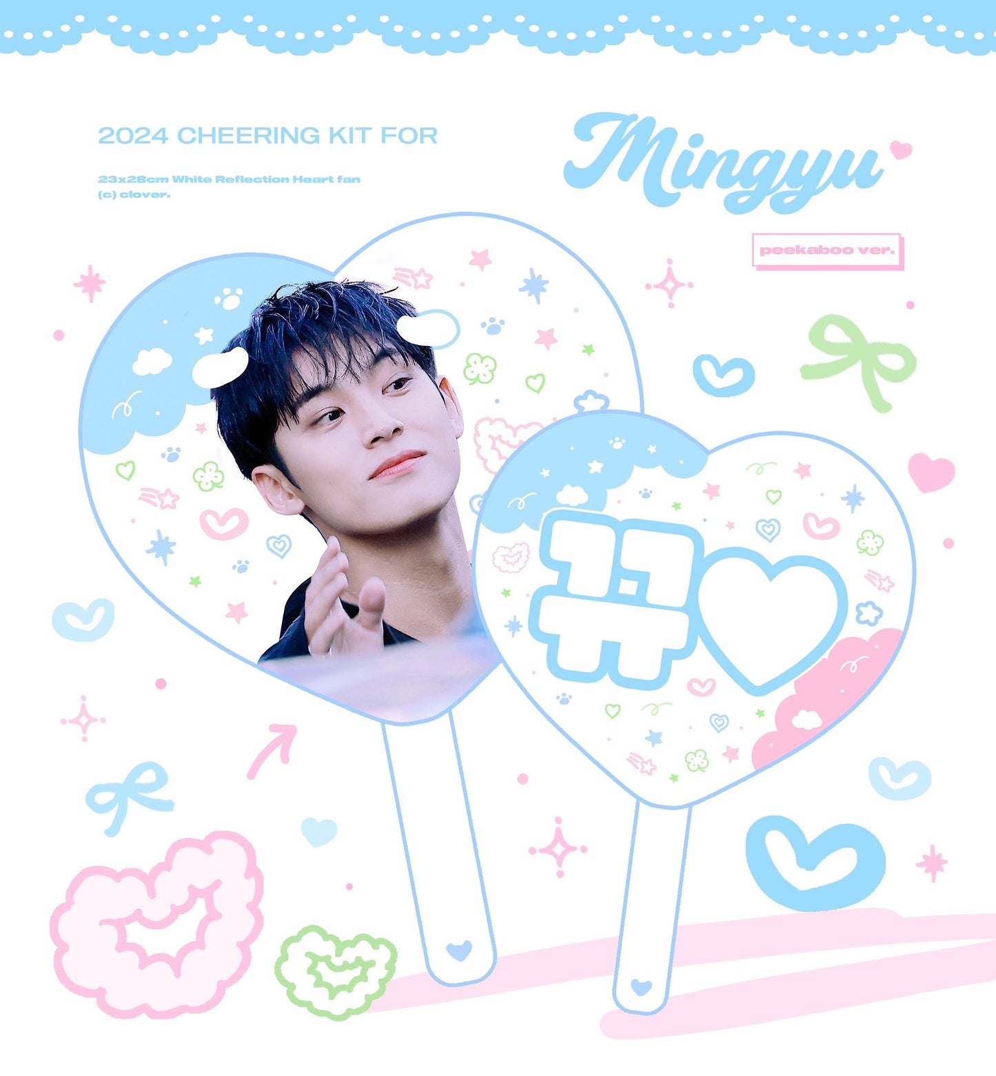 SEVENTEEN 2025 JAPAN FANMEETING 'HOLIDAY' - Cheering Kit for Mingyu by @clovermg_