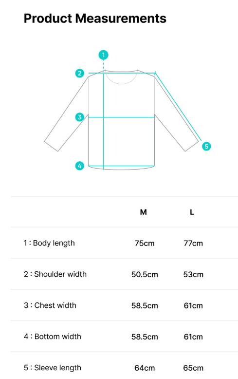 L/S T-Shirt (WHITE)