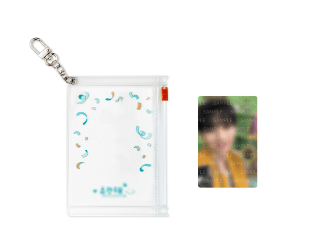 PVC Pouch Photo Keyring