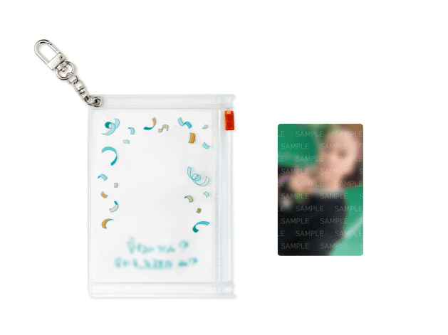 PVC Pouch Photo Keyring