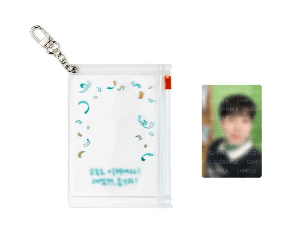PVC Pouch Photo Keyring