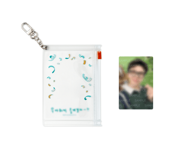 PVC Pouch Photo Keyring