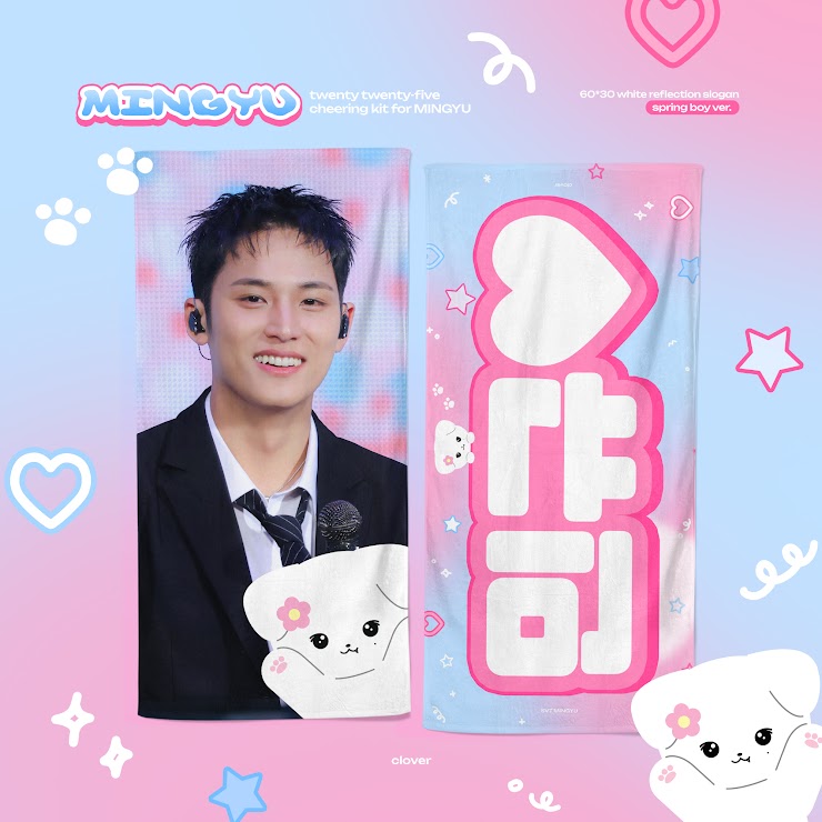 SEVENTEEN 2025 JAPAN FANMEETING 'HOLIDAY' - Cheering Kit for Mingyu by @clovermg_