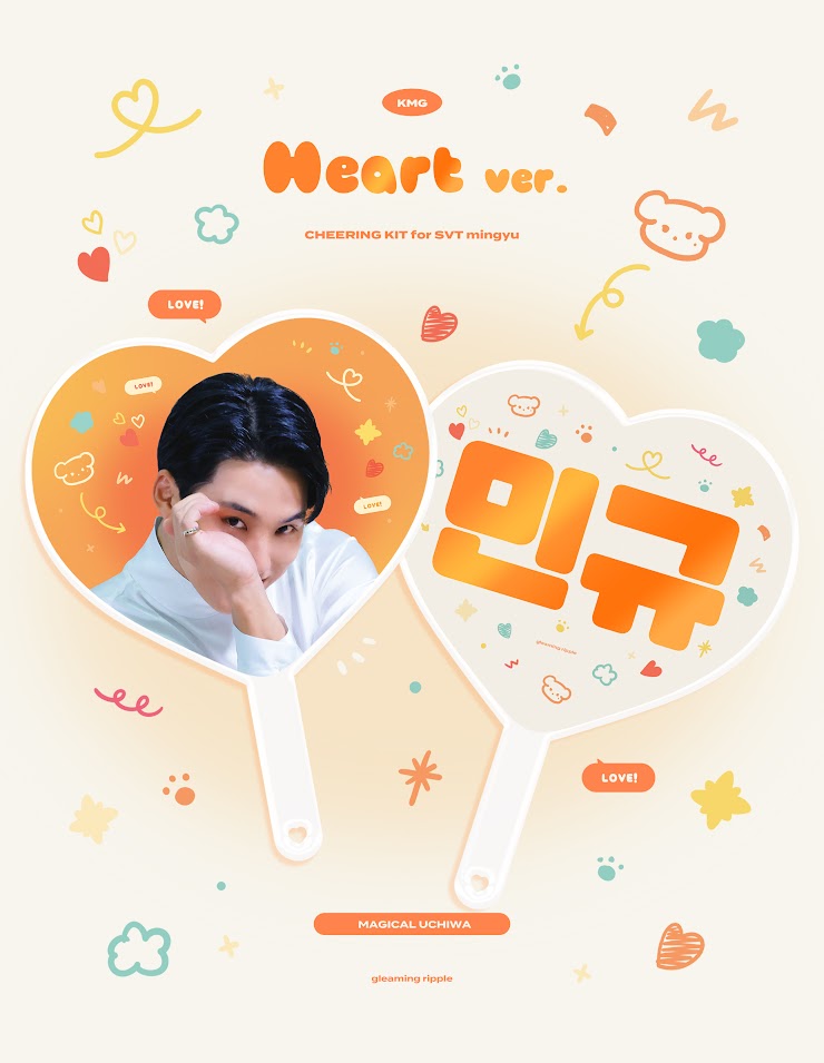 (NETA) 2025 Mingyu Cheering Kit for Carat Land by @_gleamingripple