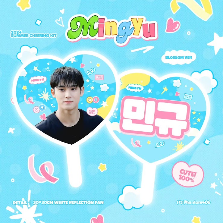 SEVENTEEN 2025 JAPAN FANMEETING 'HOLIDAY' - Cheering Kit for Mingyu by Phantom 406 @ph970406