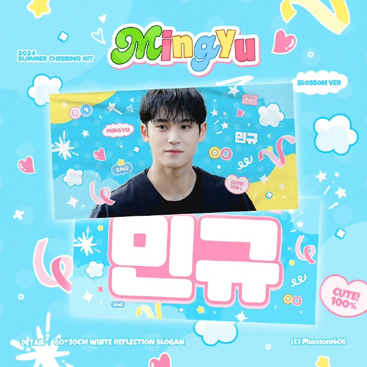 SEVENTEEN 2025 JAPAN FANMEETING 'HOLIDAY' - Cheering Kit for Mingyu by Phantom 406 @ph970406