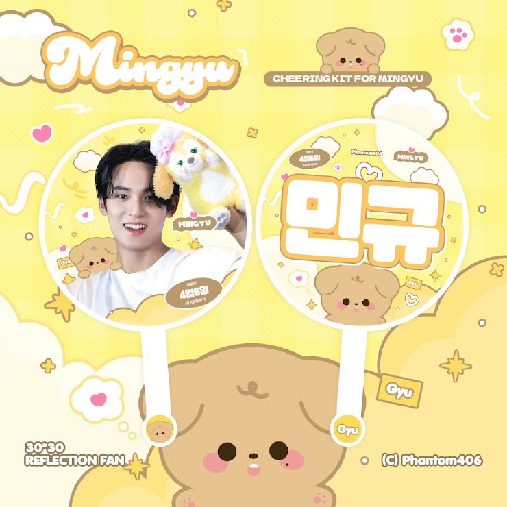 SEVENTEEN 2025 JAPAN FANMEETING 'HOLIDAY' - Cheering Kit for Mingyu by Phantom 406 @ph970406