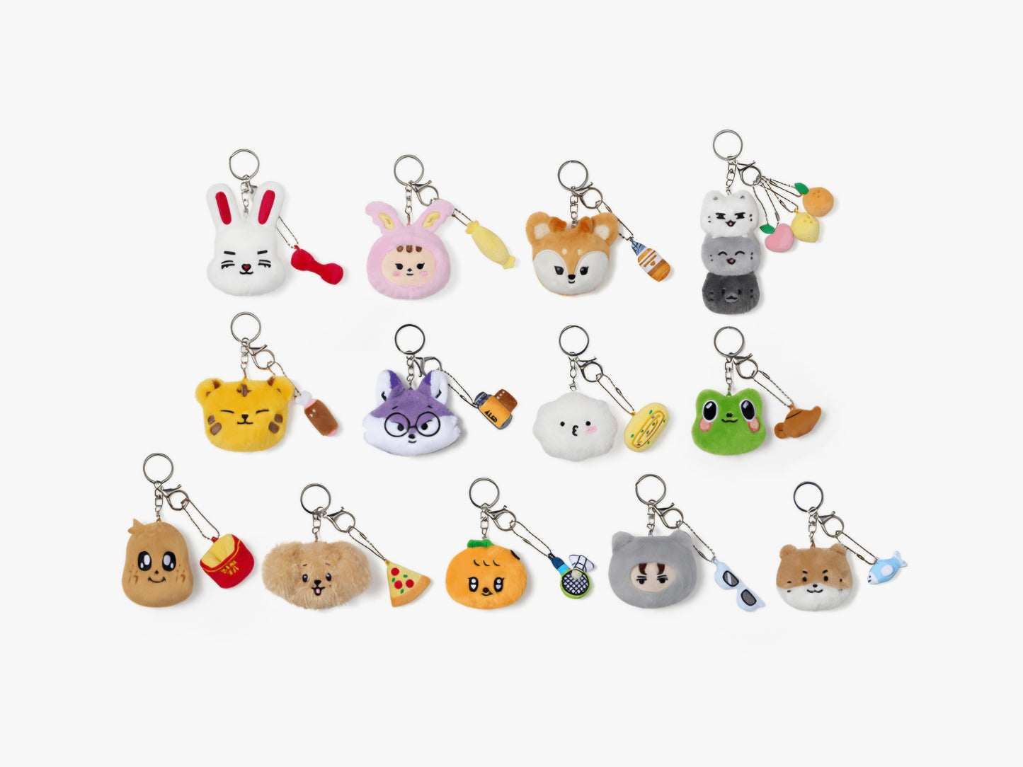 FACE PLUSH KEYRING