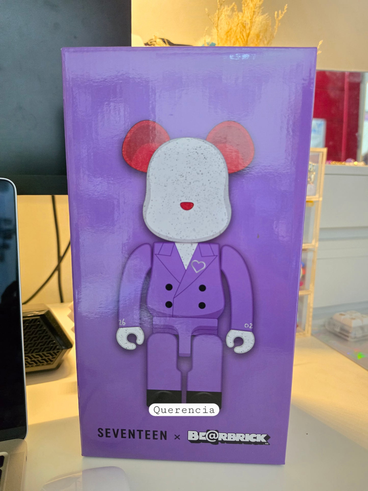 S.Coups Be@rbrick 400% (Sealed)