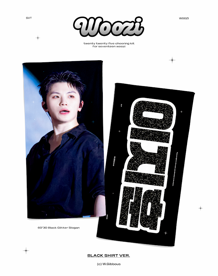 SEVENTEEN 2025 JAPAN FANMEETING 'HOLIDAY' - Cheering Kit for Woozi by @WGibbous_1122