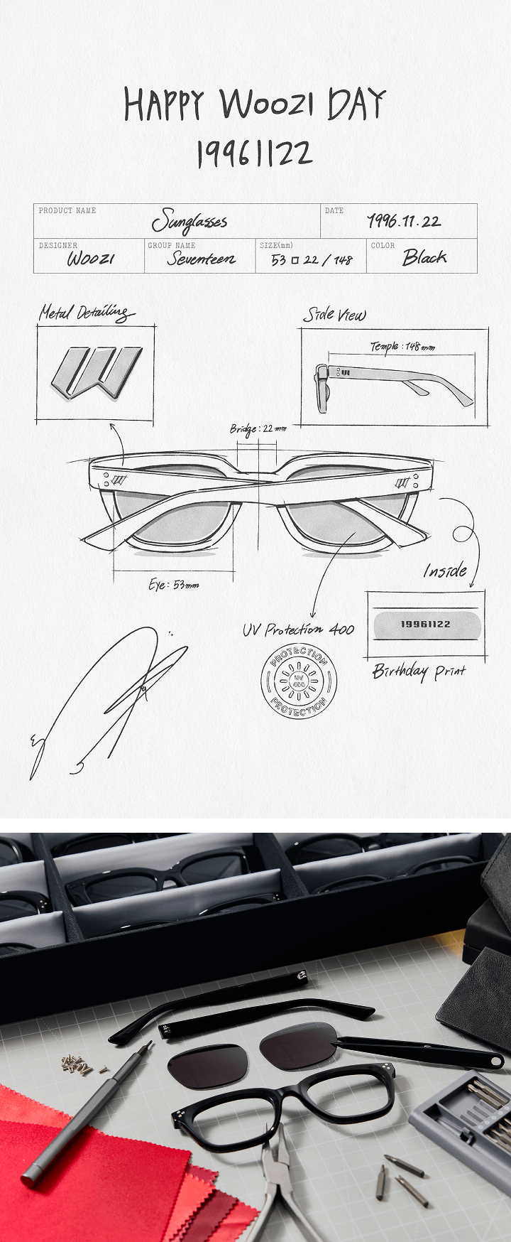 HAPPY WOOZI DAY BIRTHDAY MERCH ver.5