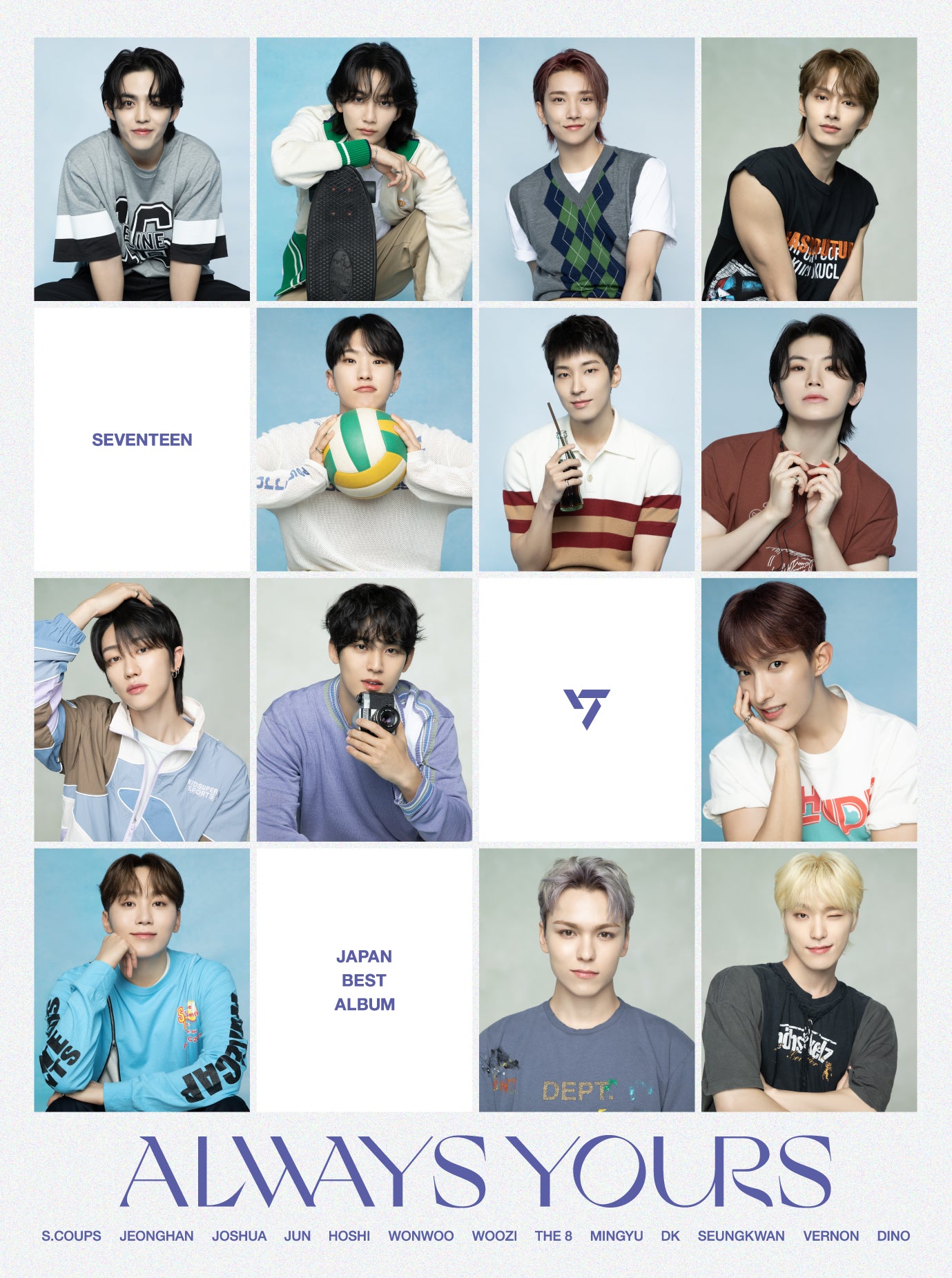 SEVENTEEN JAPAN BEST ALBUM "ALWAYS YOURS" (Weverse Shop JAPAN)