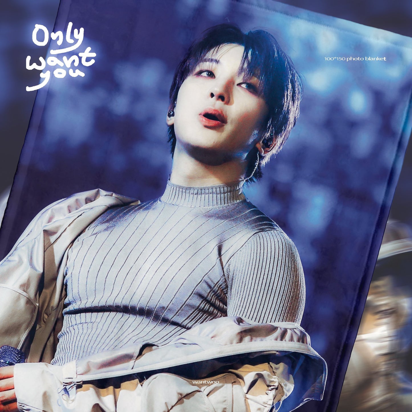 ONLY WANT YOU PHOTO BLANKET for WONWOO by @WantWoo_717