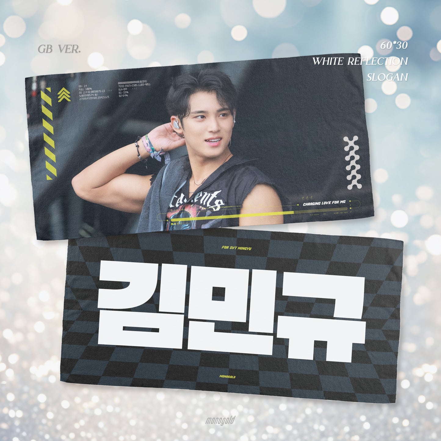 2024 MINGYU CHEERING KIT for RIGHT HERE in Japan by @monogold46