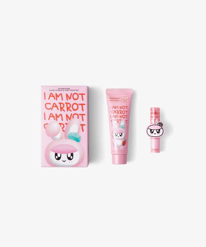 Bongbongee Tinted Lip Balm & Hand Cream Set