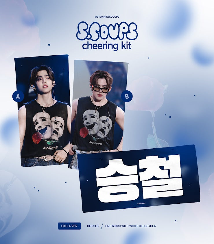 SEVENTEEN RIGHT HERE IN GOYANG Cheering Kit for S.COUPS BY @Stunning_COUPS