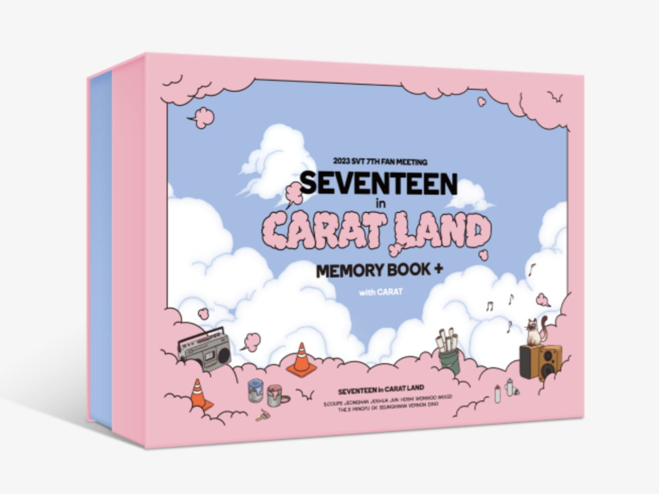 2023 SVT 7TH FAN MEETING <SEVENTEEN IN CARAT LAND> MEMORY BOOK + DIGITAL CODE