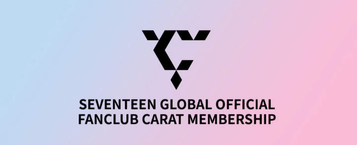 SEVENTEEN GLOBAL OFFICIAL FANCLUB CARAT MEMBERSHIP