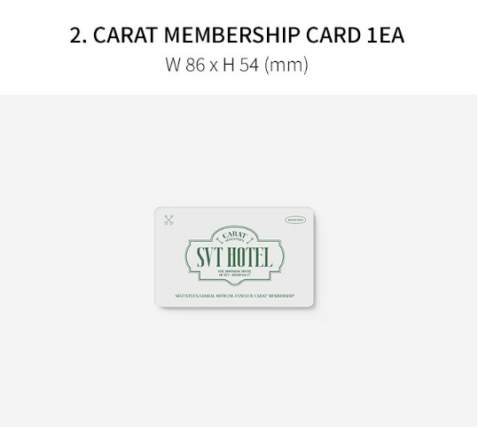 CARAT MEMBERSHIP KIT