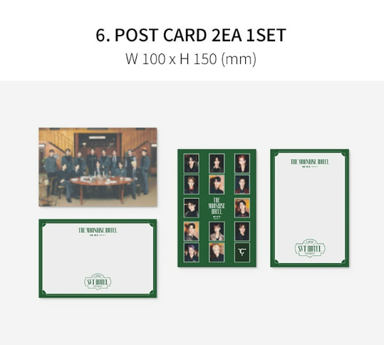 CARAT MEMBERSHIP KIT (TINGI) - Outbox + Sticker + Photobook + Postcard Set + Name Tag + Badge