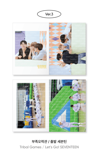 GOING SEVENTEEN Behind The Scenes Photobook