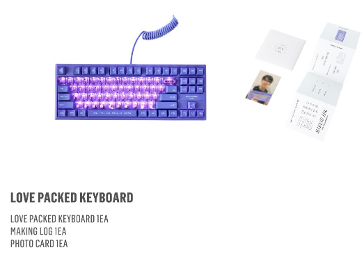 WONWOO Love Packed Keyboard