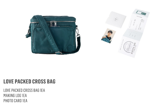 WONWOO Love Packed Cross Bag