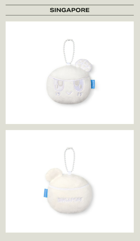 NEW_ Encore BONGBONGEE Plush Keyring