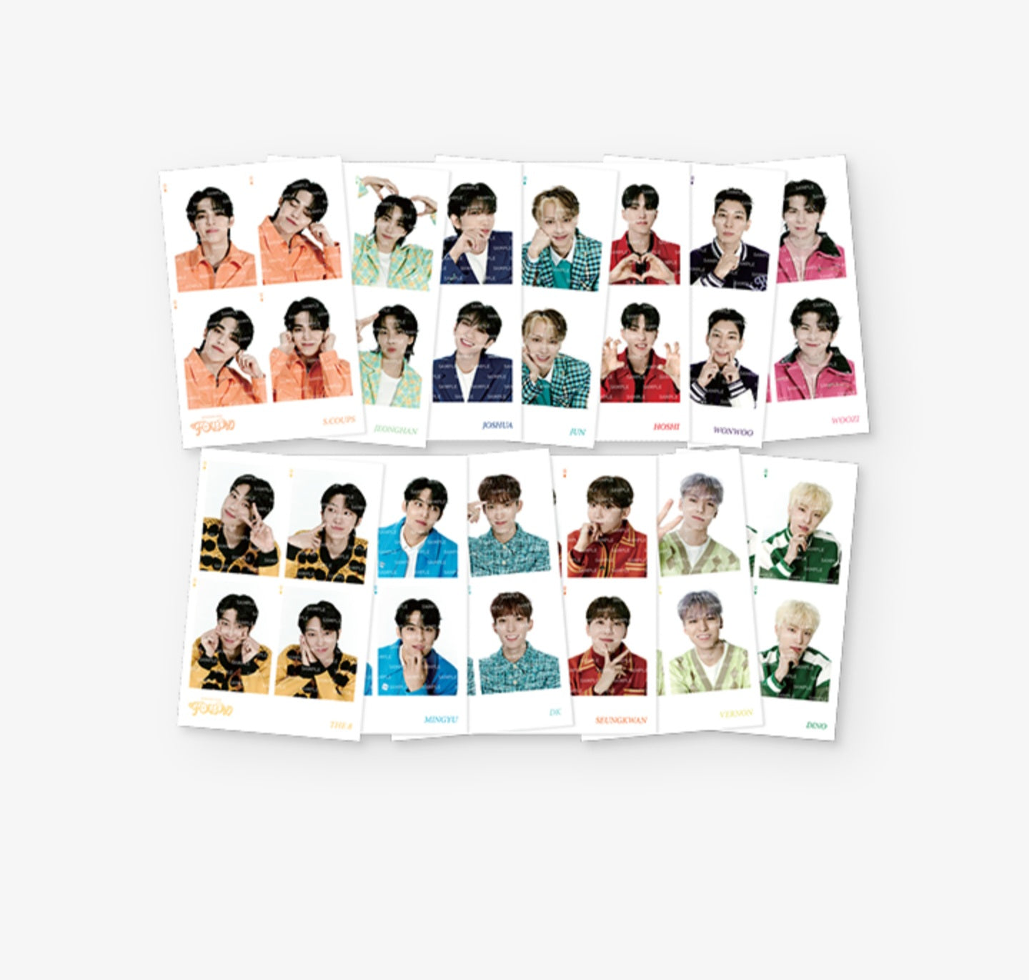 4-CUT PHOTO SET