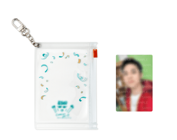 PVC Pouch Photo Keyring