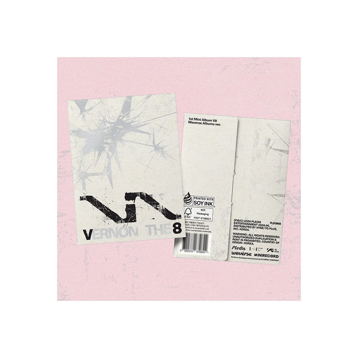 V8 1ST Mini Album - Weverse Albums Version