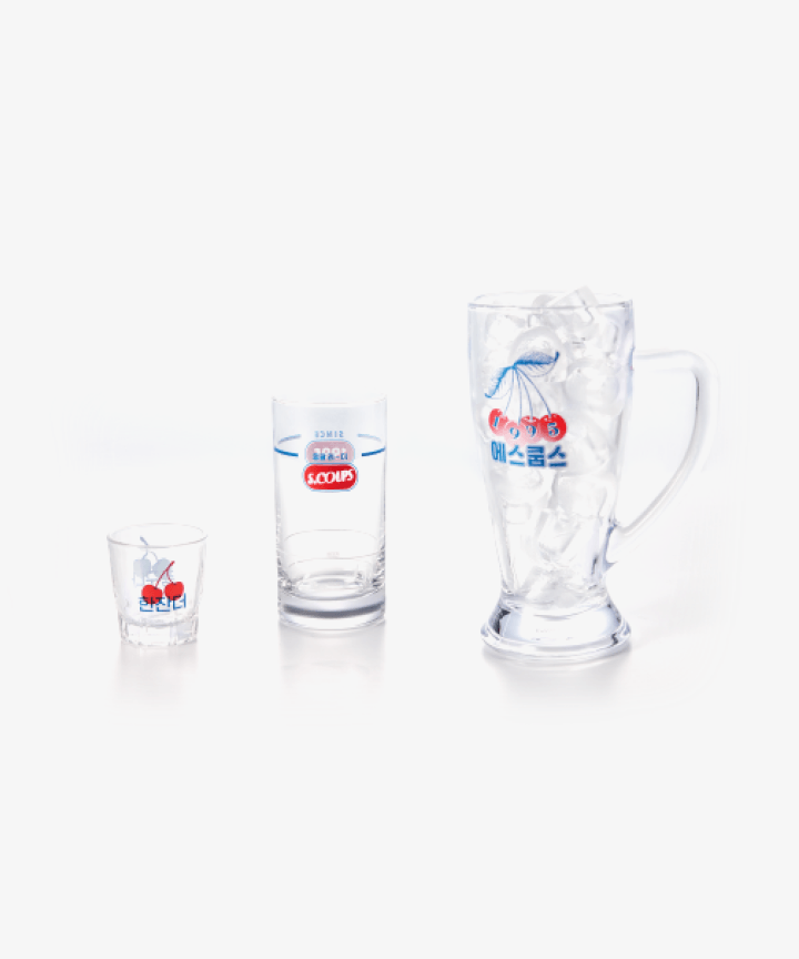 [S.COUPS] Domino Glass Set