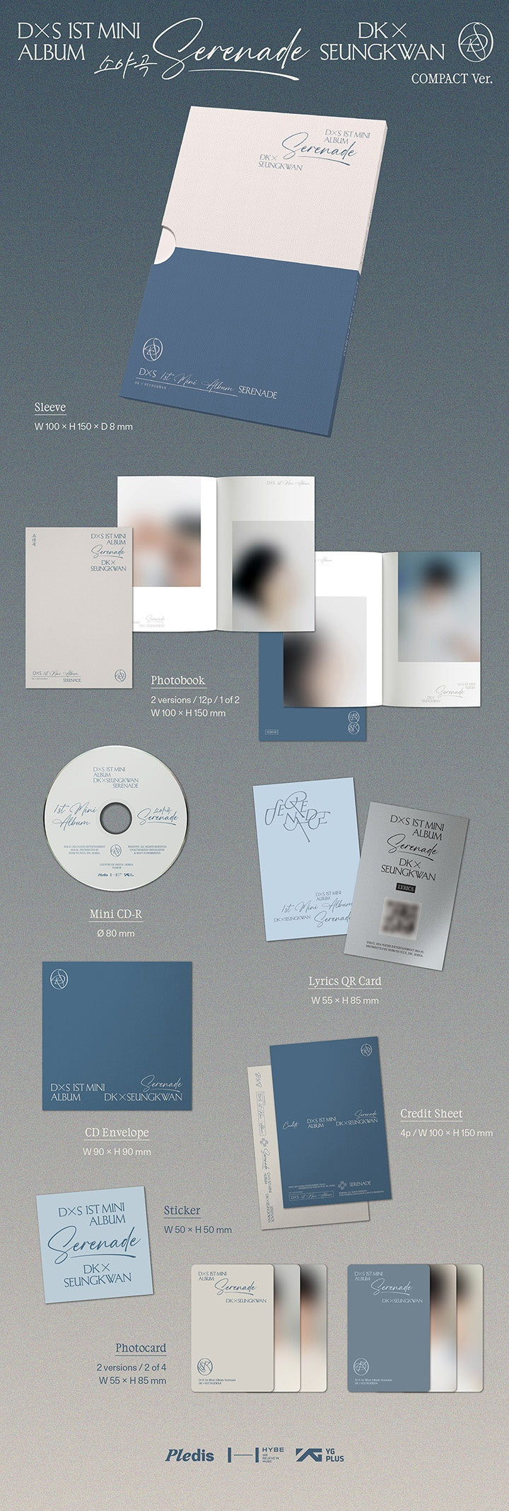 도겸X승관 1st Mini Album 'SERENADE'