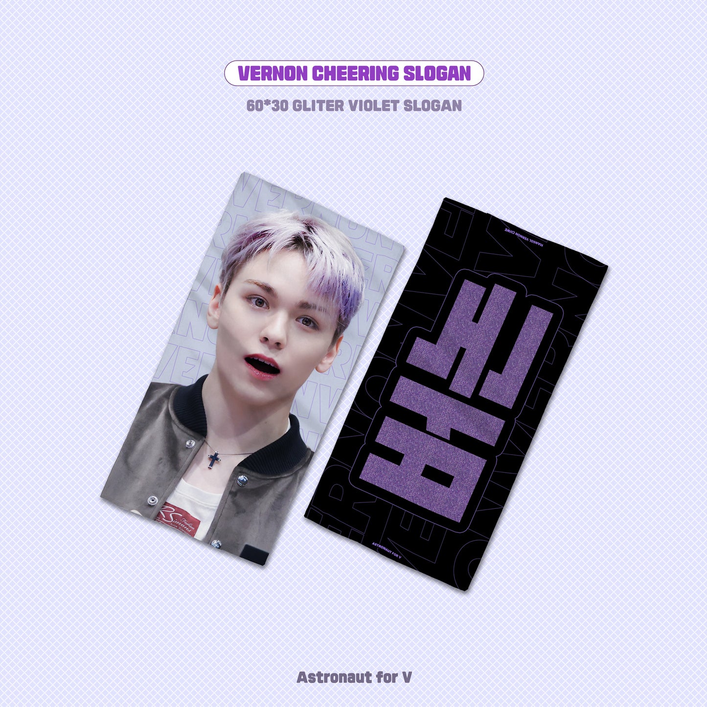 2023 ‘FOLLOW’ TO SEOUL CHEERING KIT FOR VERNON by @Astronaut_for_V