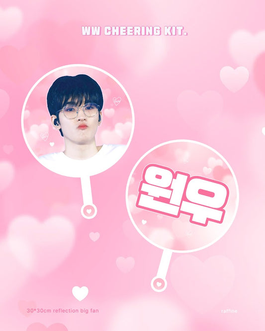 2023 'FOLLOW' TO SEOUL CHEERING KIT FOR WONWOO by @raffine_svtww