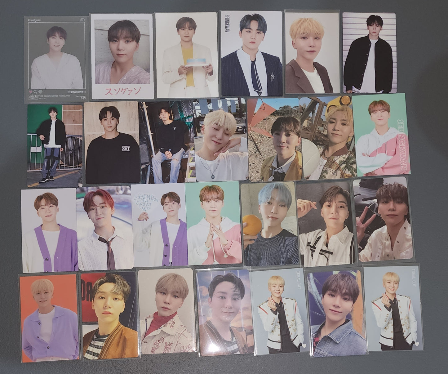 SEVENTEEN PHOTOCARDS (560pcs)