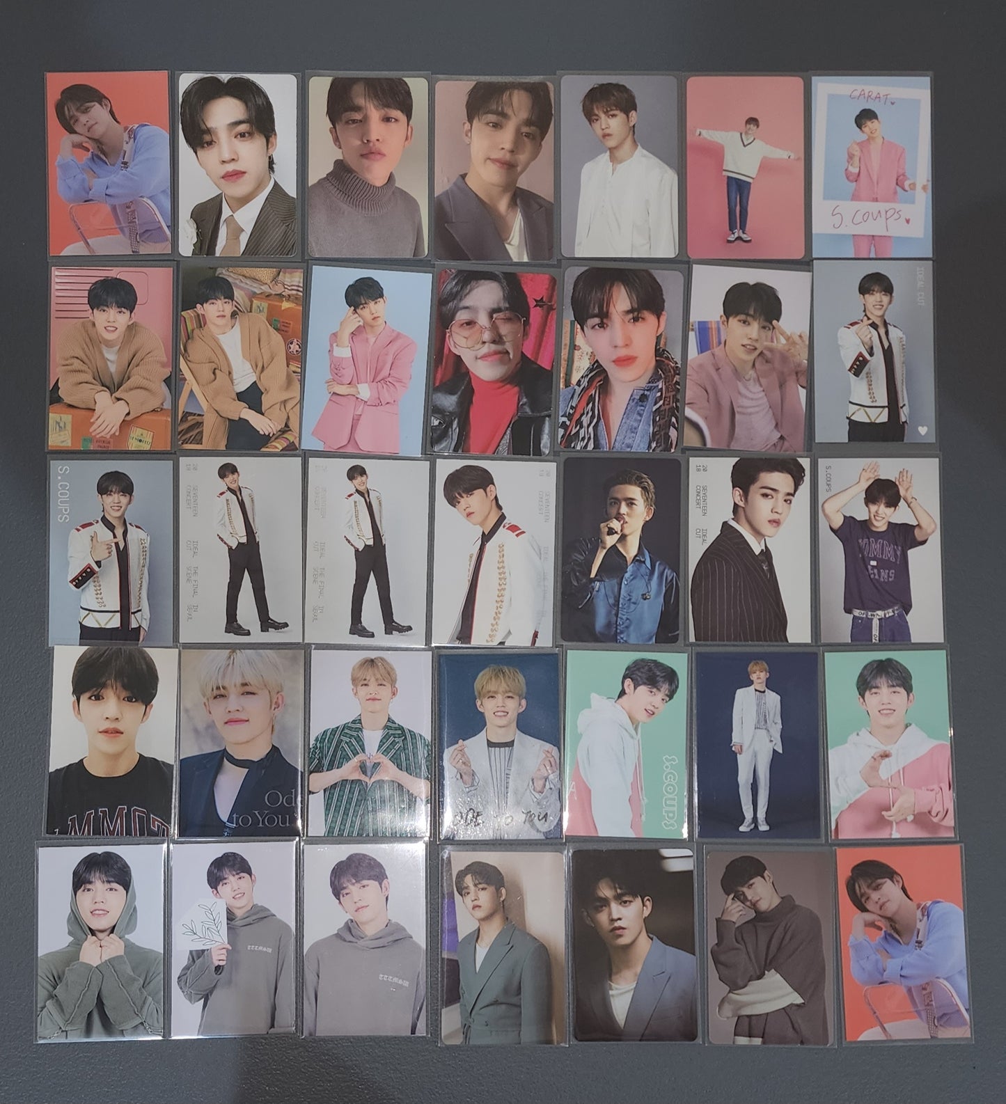 SEVENTEEN PHOTOCARDS (560pcs)