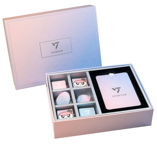 SEVENTEEN Limited Edition Gift Set – Luggage Tag & Artisanal Chocolates