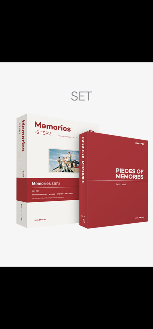 Memories: Step 2 DVD + PIECES OF MEMORIES [2021-2022] SET