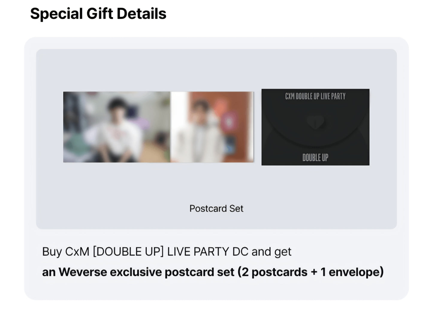 CxM [Double Up] Live Party DC
