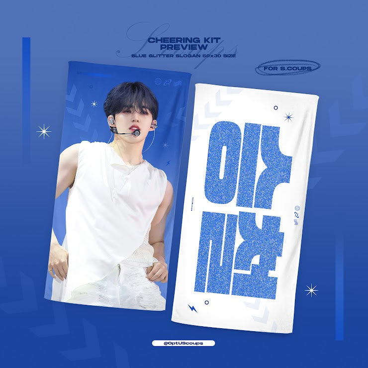 SEVENTEEN RIGHT HERE Cheering Kits For S.COUPS in JAPAN TOUR by @OptUScoups