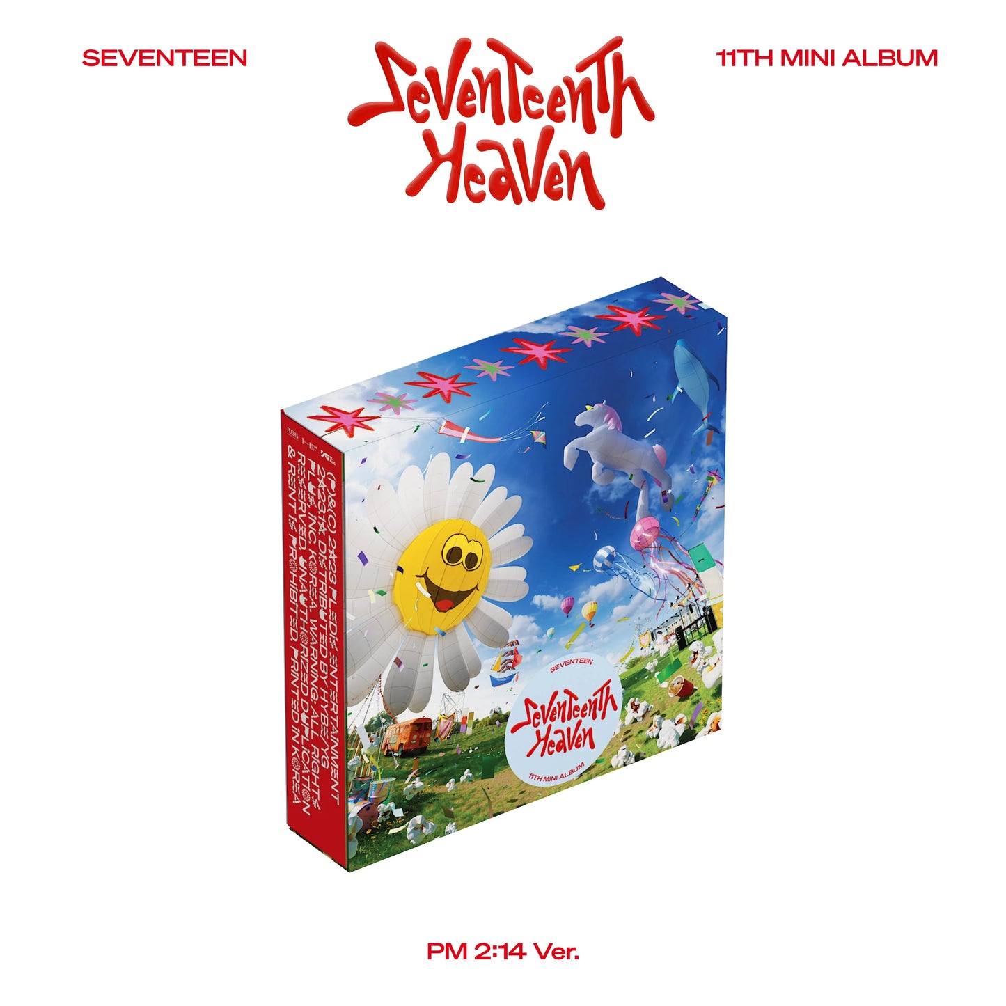 SEVENTEEN 11th Mini Album 'SEVENTEENTH HEAVEN' (Soundwave)