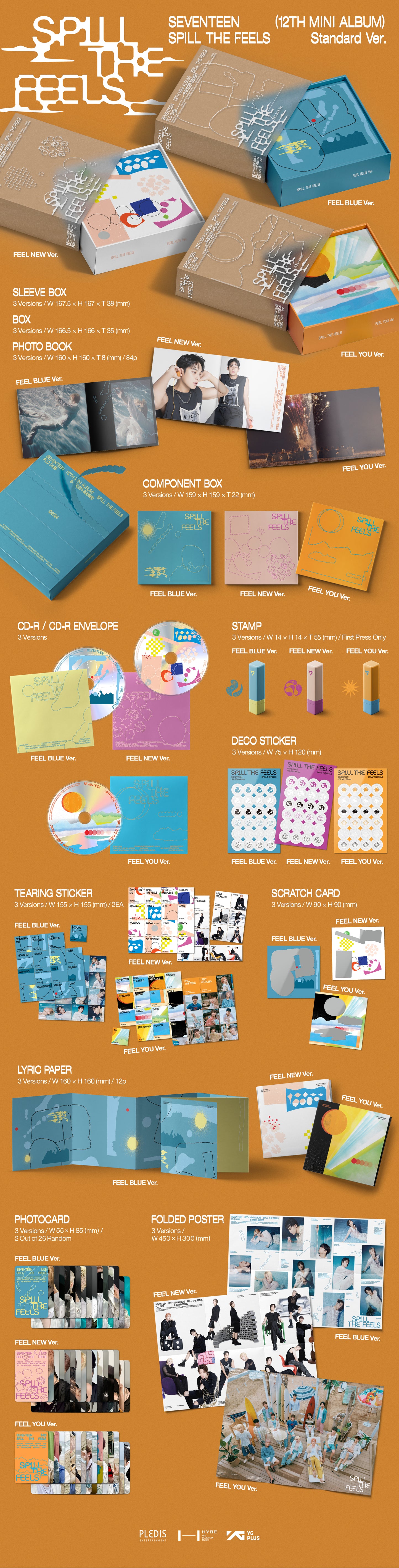 SEVENTEEN 12th Mini Album Standard Version - Weverse Shop Global