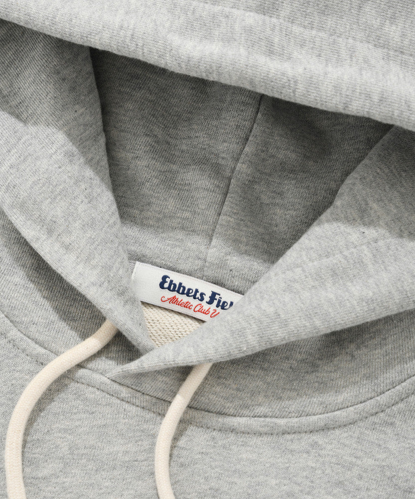 Ebbets Field Basic Logo Hoodie (Grey)