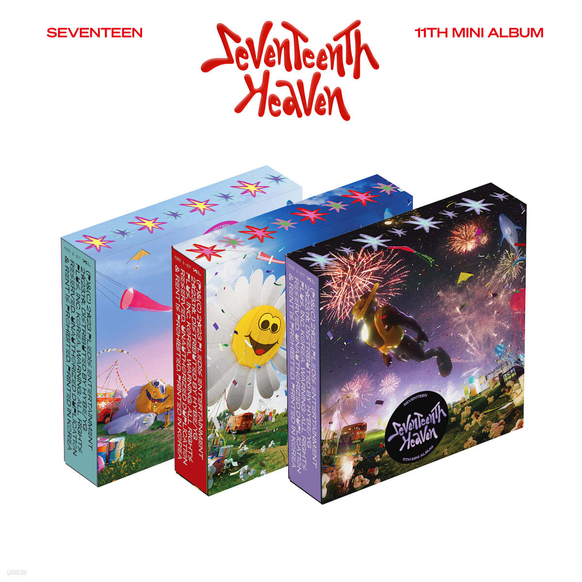 SEVENTEEN 11th Mini Album 'SEVENTEENTH HEAVEN' (Weverse Shop)