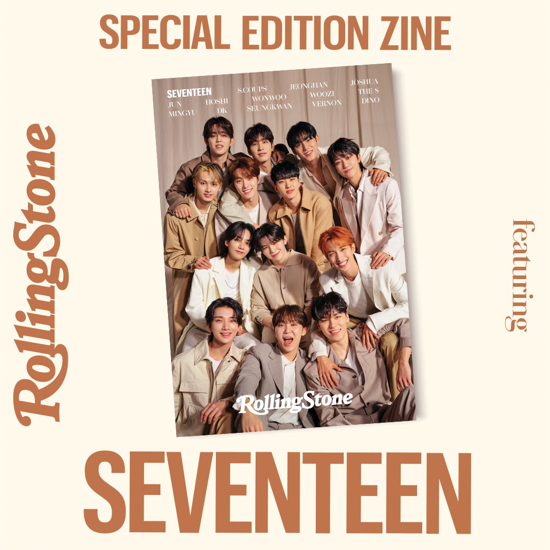 Rolling Stone Special Edition Zine feat. SEVENTEEN